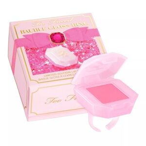 💎 Too Faced Limited Edition Lipgloss Bauble Gloss Ring Full-Size New In Box